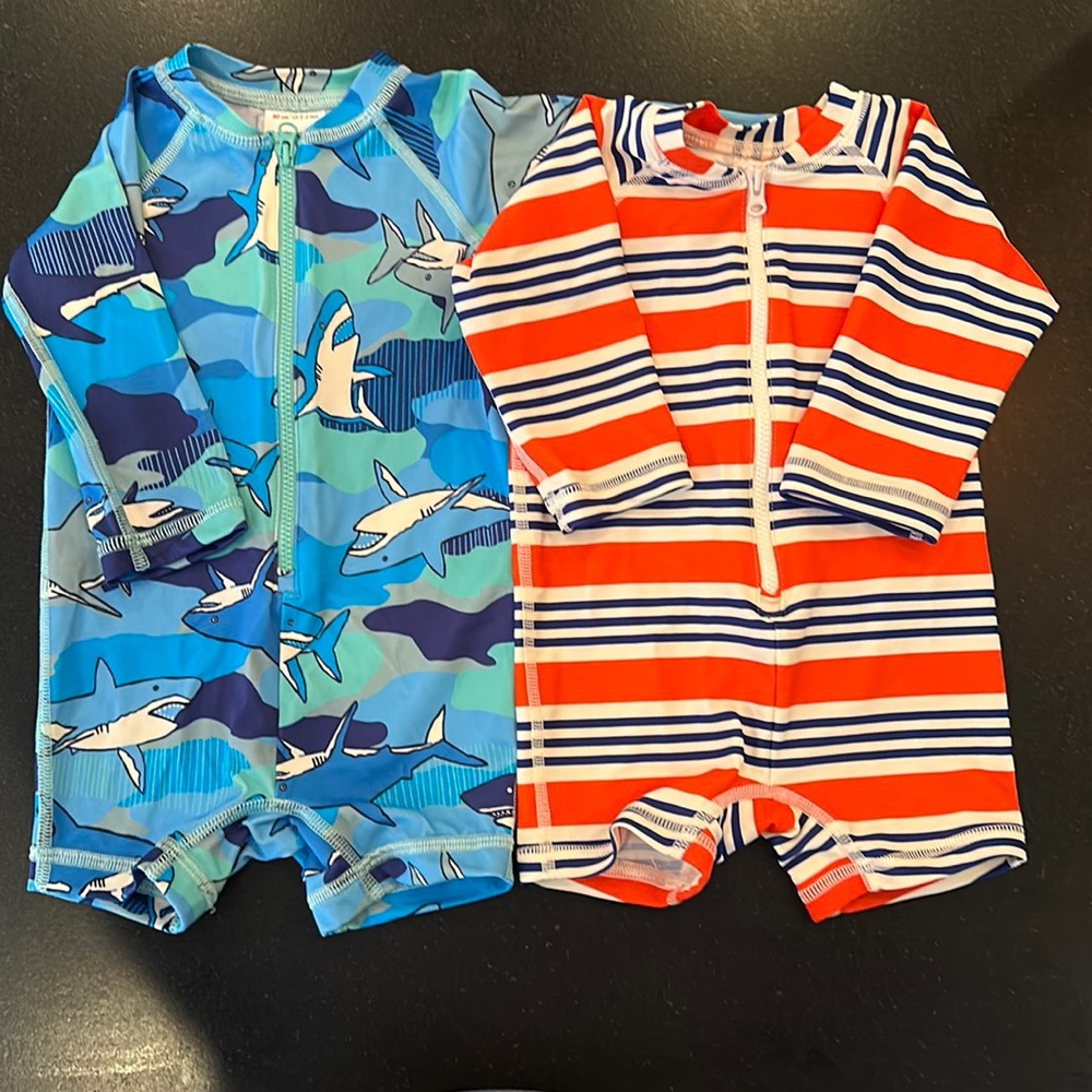 Hanna Andersson Baby Zip Swimsuit